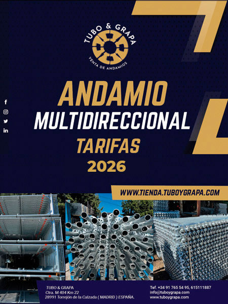 TARIFA ANDAMIOS MULTIDIRECCIONALES