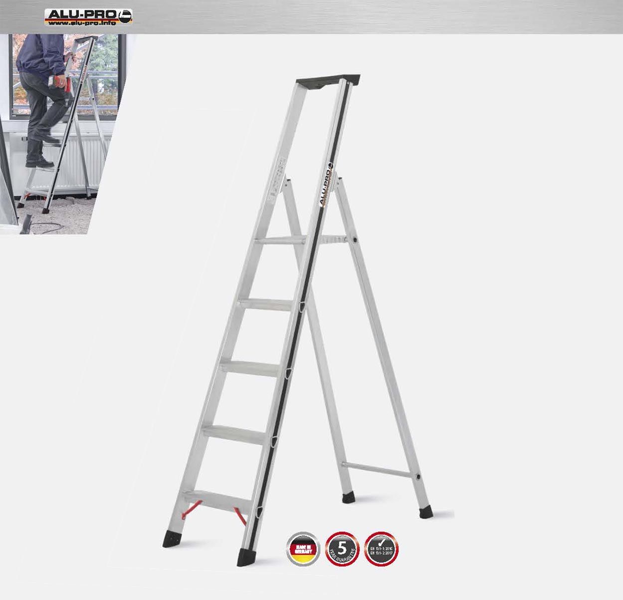 ESCALERA 3,3 MTS, 8 PELDAÑOS